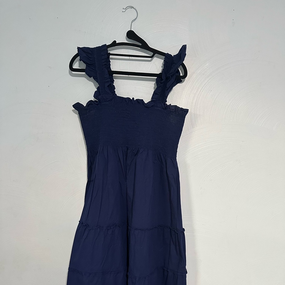 Hill House Ellie dress in Navy Blue